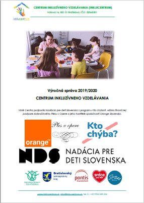 Vyrocna sprava 2019 2020 Centrum inkluzivneho vzdelavania