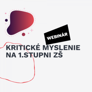 webinar kriticke myslenie